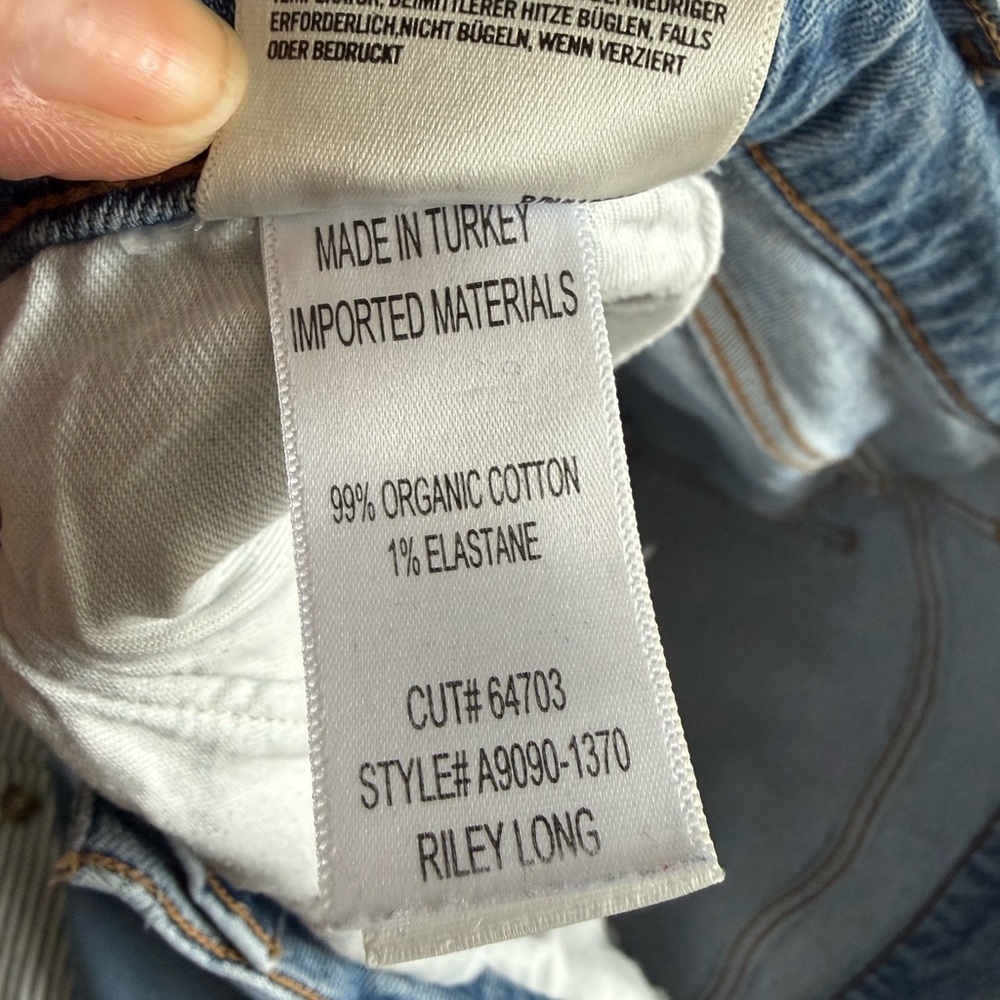 Agolde Riley Long Jean - Picture 6 of 7